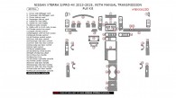 Nissan Xterra S/PRO-4X 2013, 2014, 2015, With Manual Transmission, Full Interior Kit, 40 Pcs.