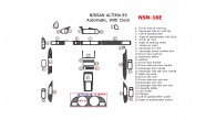 Nissan Altima 1993, Full Interior Kit, Automatic, With Clock, 26 Pcs.