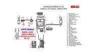 Nissan Maxima 2000-2001, Full Interior Kit, Automatic, Radio Without CD Player, 31 Pcs., Match OEM