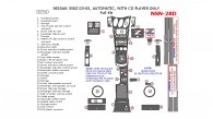 Nissan 350Z 2003, 2004, 2005, Full Interior Kit, Automatic, With CD Player Only, 33 Pcs.