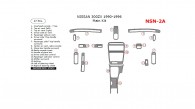Nissan 300ZX 1990, 1991, 1992, 1993, 1994, 1995, 1996, Main Interior Kit, 17 Pcs.