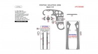 Pontiac Solstice 2006, Basic Interior Kit, 13 Pcs.