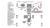 Mazda 6 2003, 2004, 2005, Full Interior Kit (Right Hand Drive), 43 Pcs.