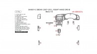 Saab 9-3 Sedan 2007, 2008, 2009, 2010, 2011, Right Hand Drive, Basic Interior Kit, 17 Pcs.