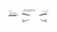 Audi A3 2006, 2007, 2008, 2009, 2010, 2011, 2012, 2013, Stainless Steel Pillar Posts, 6 Pcs.