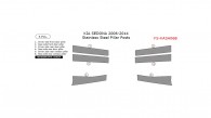 Kia Sedona 2006, 2007, 2008, 2009, 2010, 2011, 2012, 2013, 2014, Stainless Steel Pillar Posts, 6 Pcs.