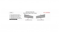 Lexus GS 1998, 1999, 2000, 2001, 2002, 2003, 2004, 2005, Stainless Steel Pillar Posts, 6 Pcs.