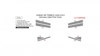 Subaru B9 Tribeca 2006, 2007, 2008, 2009, 2010, 2011, 2012, 2013, 2014, Stainless Steel Pillar Posts, 8 Pcs.