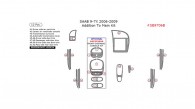 Saab 9-7X 2006, 2007, 2008, 2009, Addition To Main Interior Kit (Over OEM Trim Kit), 12 Pcs.
