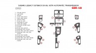 Subaru Legacy 1995, 1996, 1997, 1998, 1999, Subaru Outback 1995-1999, Interior Dash Kit, Automatic, 19 Pcs.