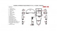 Subaru Impreza 1997, 1998, 1999, 2000, 2001, RS/Outback, Interior Dash Kit, 4 Door, Manual, 19 Pcs.
