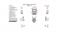 Suzuki Aerio 2005, 2006, 2007, Basic Interior Kit, 22 Pcs.