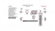 Scion FR-S 2013, 2014, 2015, Mini Interior Kit, 36 Pcs.