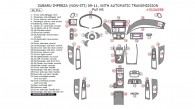 Subaru Impreza 2009, 2010, 2011, With Automatic Transmission, Full Interior Kit (Non-STI), 56 Pcs.