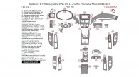 Subaru Impreza 2009, 2010, 2011, With Manual Transmission, Full Interior Kit (Non-STI), 53 Pcs.