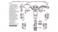 Subaru Impreza 2009, 2010, 2011, With Manual Transmission, Full Interior Kit (Non-STI), 53 Pcs.