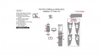 Toyota Corolla 2009, 2010, 2011, 2012, 2013, Addition To Main Interior Kit, 20 Pcs.