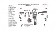 Toyota Camry Solara 2004, 2005, 2006, 2007, 2008, SE, Coupe, Medium Interior Kit, 41 Pcs.