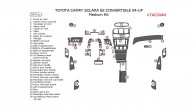 Toyota Camry Solara 2004, 2005, 2006, 2007, 2008, SE, Convertible, Medium Interior Kit, 38 Pcs.