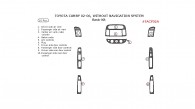 Toyota Camry 2002, 2003, 2004, 2005, 2006, Without Navigation System, Basic Interior Kit, 10 Pcs.