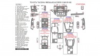 Toyota Tacoma 2005, 2006, 2007, 2008, Interior Dash Kit, Regular/Access Cab, 41 Pcs.