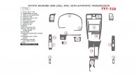 Toyota 4Runner 1999, 2000, 2001, 2002, Interior Dash Kit, 4WD, With Automatic Transmission, 17 Pcs.
