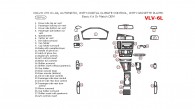 Volvo V70 2001, 2002, 2003, 2004, Basic Interior Kit or OEM Match, Automatic, With Digital Climate Control, With Cassette Player, 28 Pcs.
