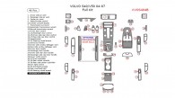 Volvo S40/V50 2004, 2005, 2006, 2007, Full Interior Kit, 46 Pcs.
