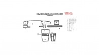 Volkswagen Passat 1995, 1996, 1997, Interior Dash Kit, Automatic, 11 Pcs.