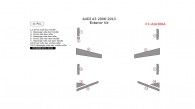 Audi A3 2006, 2007, 2008, 2009, 2010, 2011, 2012, 2013, Exterior Kit, 11 Pcs.