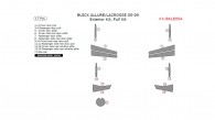 Buick Allure /Lacrosse2005, 2006, 2007, 2008, 2009, Exterior Kit, Full Interior Kit, 17 Pcs.