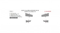 Buick Allure/Lacrosse 2005, 2006, 2007, 2008, 2009, Basic Exterior Kit, 8 Pcs.