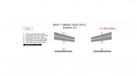 BMW 7 Series 1995, 1996, 1997, 1998, 1999, 2000, 2001, Exterior Kit, 6 Pcs.