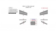 BMW X1 (F48) 2016, 2017, 2018, 2019, 2020 Exterior Kit, 10 Pcs.