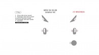 BMW Z4 2003, 2004, 2005, 2006, 2007, 2008, Exterior Kit, 7 Pcs.