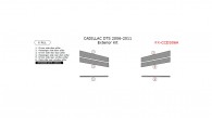 Cadillac DTS 2006, 2007, 2008, 2009, 2010, 2011, Exterior Kit, 6 Pcs.