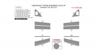 Chevrolet Suburban/Tahoe 2015, 2016, 2017, 2018, 2019, 2020 Exterior Kit, Full Interior Kit, 12 Pcs.