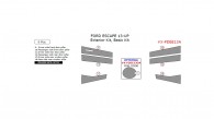 Ford Escape 2013, 2014, 2015, 2016, 2017, 2018, Basic Exterior Kit, 6 Pcs.