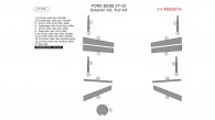 Ford Edge 2007, 2008, 2009, 2010, Exterior Kit, Full Interior Kit, 17 Pcs.