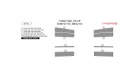 Ford Flex 2009, 2010, 2011, 2012, Basic Exterior Kit, 8 Pcs.