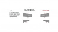 GMC Acadia 2007, 2008, 2009, 2010, 2011, 2012, Basic Exterior Kit, 6 Pcs.