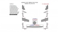 Honda Civic 2012, 2013, 2014, 2015, Exterior Kit, Full Kit (Sedan Only), 20 Pcs.