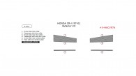 Honda CR-V 1997, 1998, 1999, 2000, 2001, Exterior Kit, 6 Pcs.