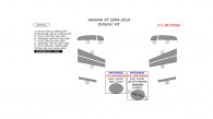 Jaguar XF 2009, 2010, 2011, 2012, 2013, 2014, 2015, Exterior Kit, 10 Pcs.