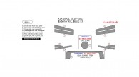 Kia Soul 2010, 2011, 2012, 2013, Basic Exterior Kit, 8 Pcs.