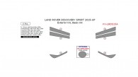Land Rover Discovery Sport 2015, 2016, 2017, Basic Exterior Kit, 6 Pcs.