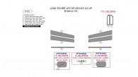 Land Rover LR3 (2005, 2006, 2007, 2008, 2009) / LR4 (2010, 2011, 2012, 2013, 2014, 2015, 2016, 2017), Exterior Kit, 8 Pcs.