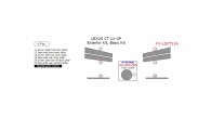 Lexus CT 2011, 2012, 2013, Basic Exterior Kit, 6 Pcs.