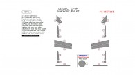 Lexus CT 2011, 2012, 2013, Exterior Kit, Full Interior Kit, 20 Pcs.