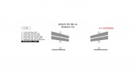 Lexus GS 2006, 2007, 2008, 2009, 2010, 2011, Exterior Kit, 6 Pcs.